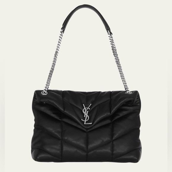 YSL Saint Laurent Quilted Puffer Bag - Picture 1 of 10